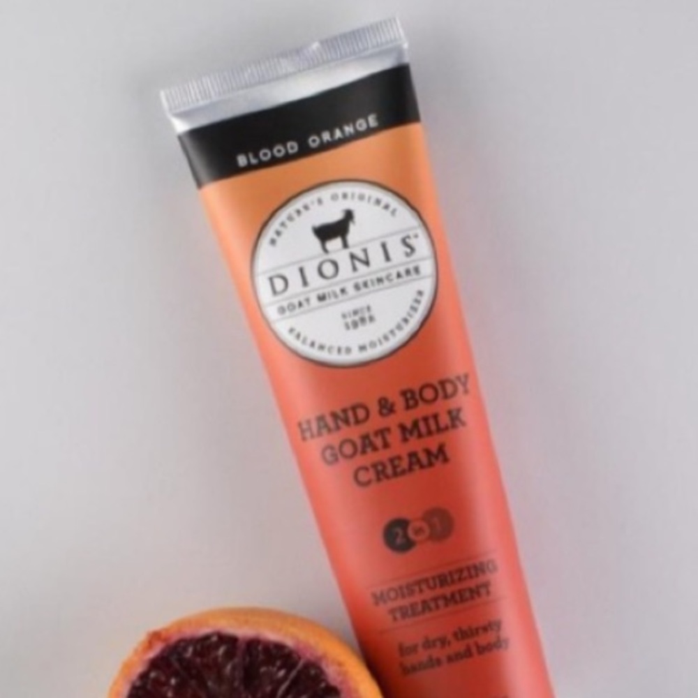 🌷4/$25 NEW DIONIS goat milk hand cream blood orange mini